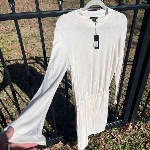 James Perse Blouson Cotton Dress NWT - Picture 3 of 9